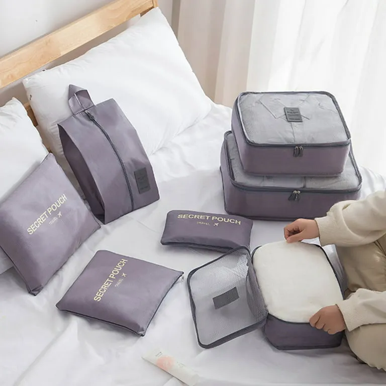 7Pcs Travel Organizer Packing Cubes