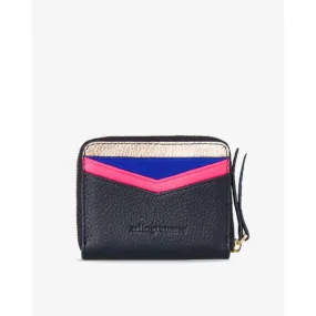 Alexis Zip Purse | Navy Multi