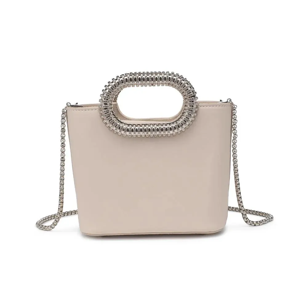 Alina Purse with Strap Ivory