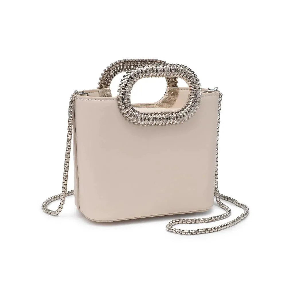 Alina Purse with Strap Ivory