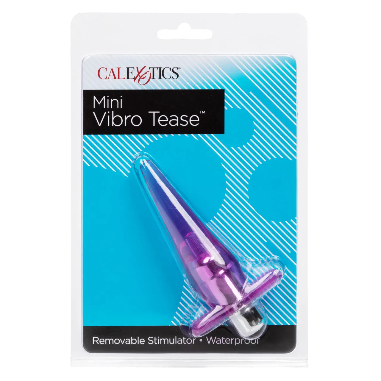 Anal Toys Mini Vibro Tease Vibrating Butt Plug - Pink