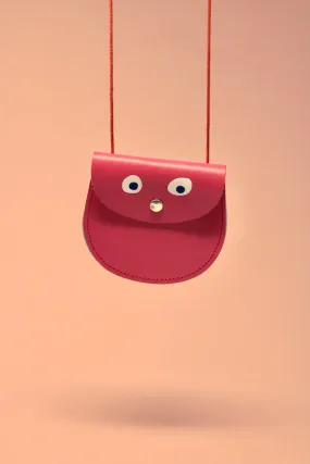 Ark's Googly Eye Pocket Purse in New Pink