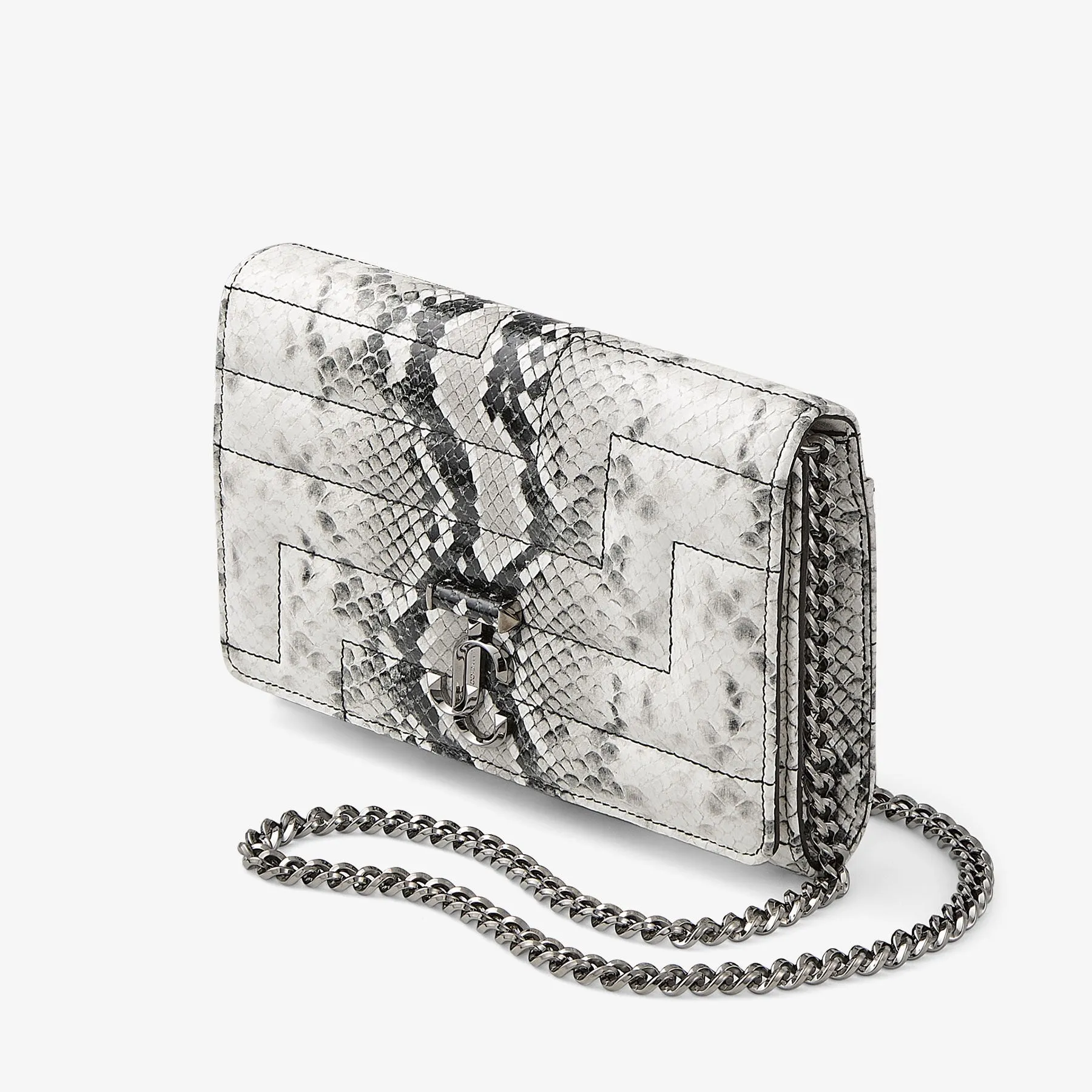 Avenue Clutch Roccia Snake Print Clutch Bag