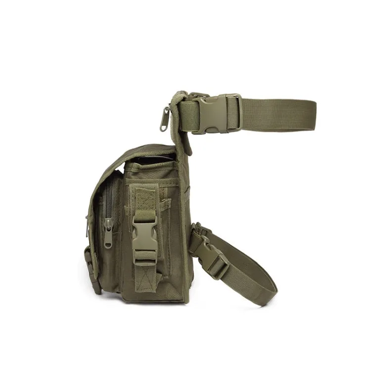 B05 Wild Fishing Portable Waist Bag Outdoor Sports Multifunctional Leg Bag(Army Green)