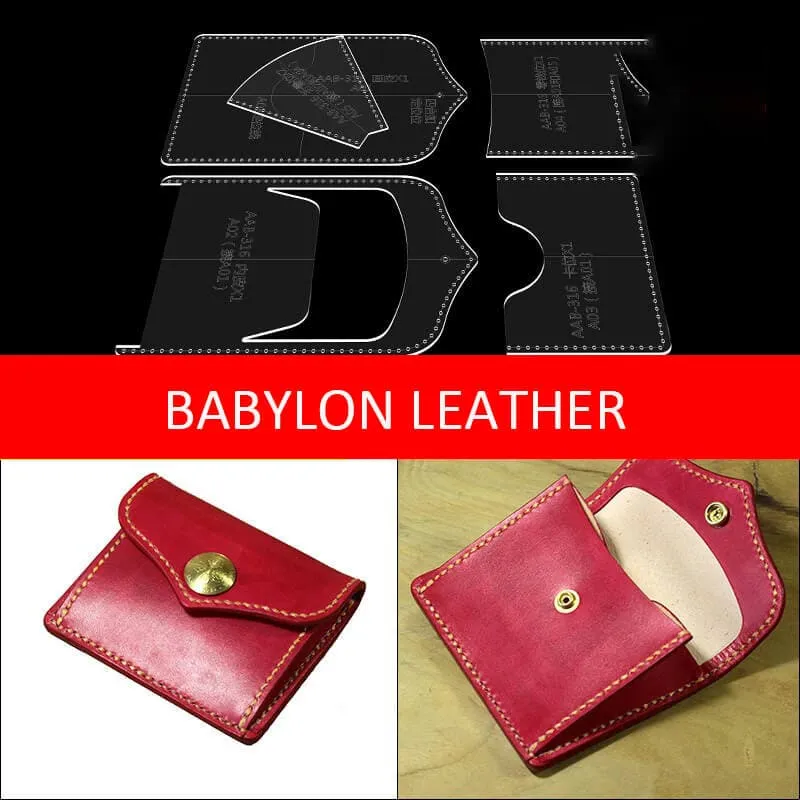 BABYLON™ Leather Coin Purse Craft Pattern AAB-316