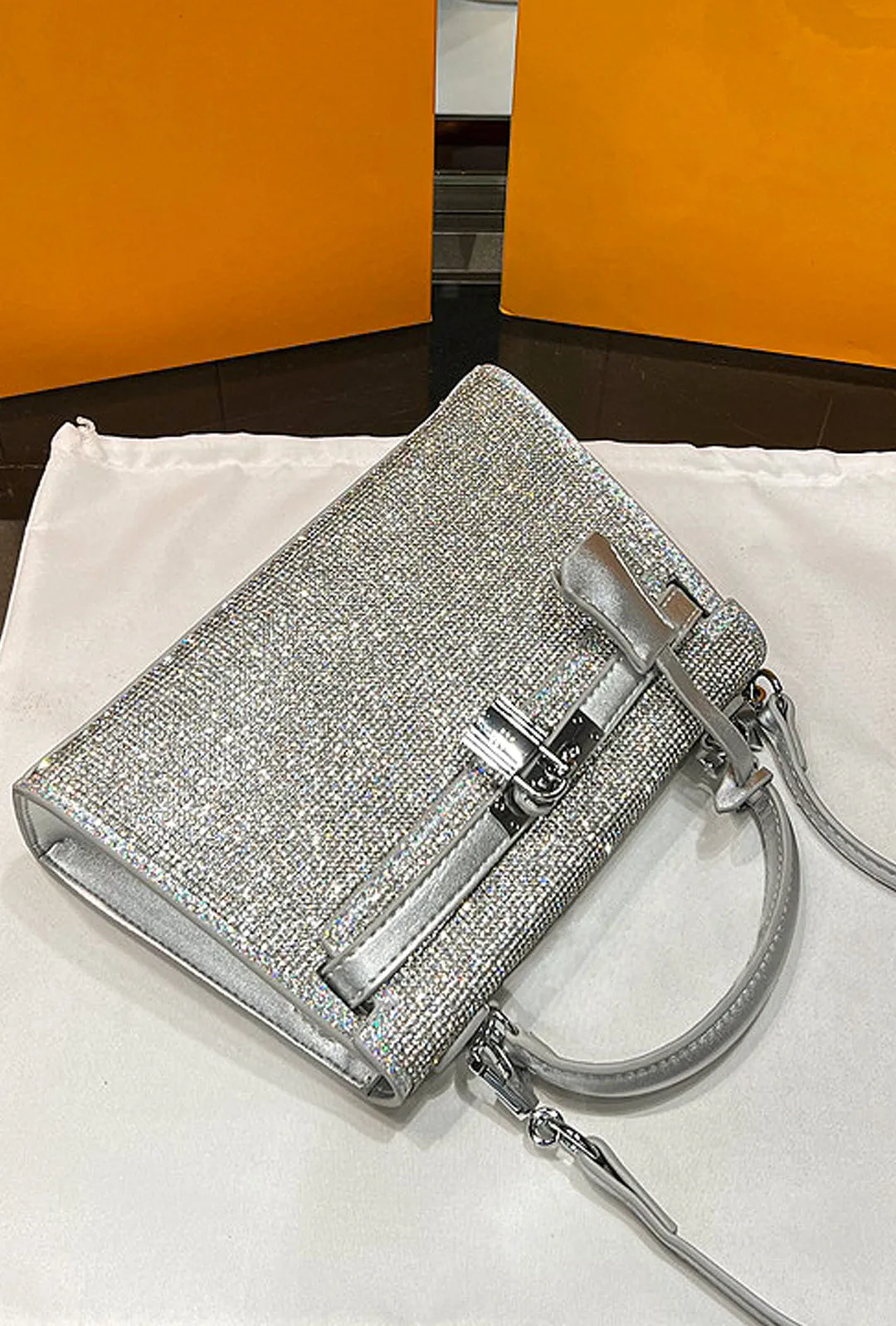 BELLA - SPARKLING KELLY BAG