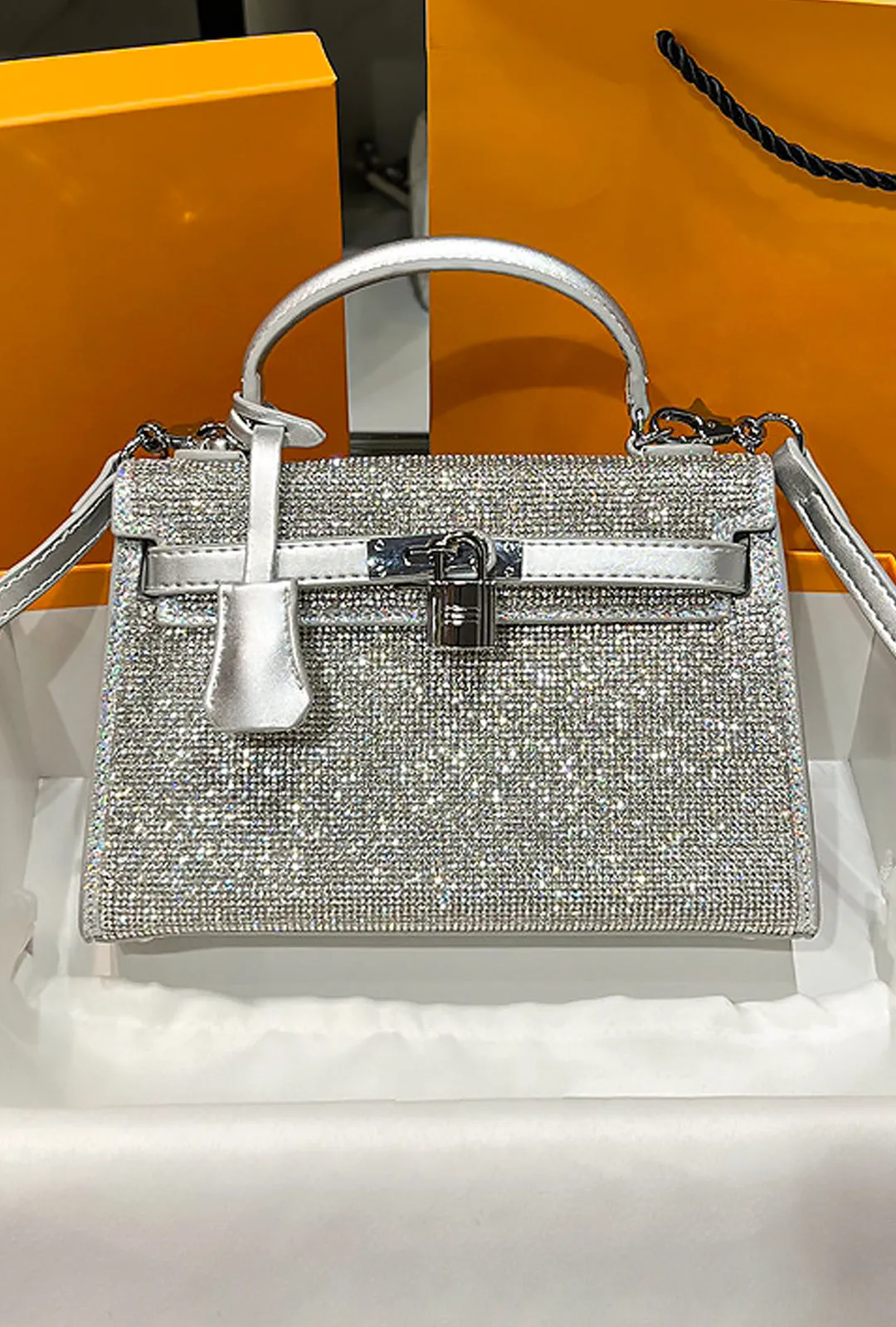 BELLA - SPARKLING KELLY BAG