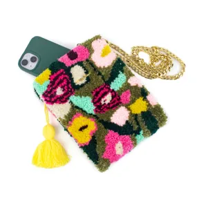 Bloom Multicolour Tufted Hip Bag by Dora Nola