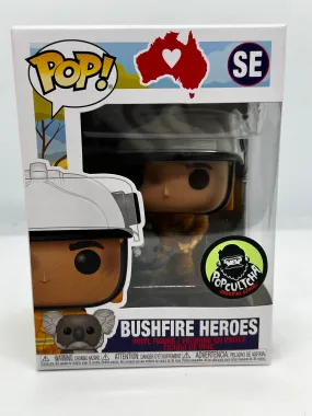 Bushfire Heroes - Firefighter with Koala Pop! Vinyl