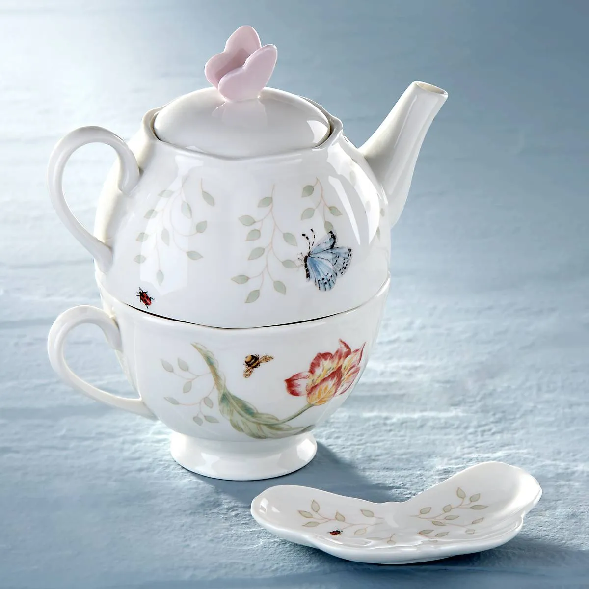 Butterfly Meadow 3-Piece Tea Set