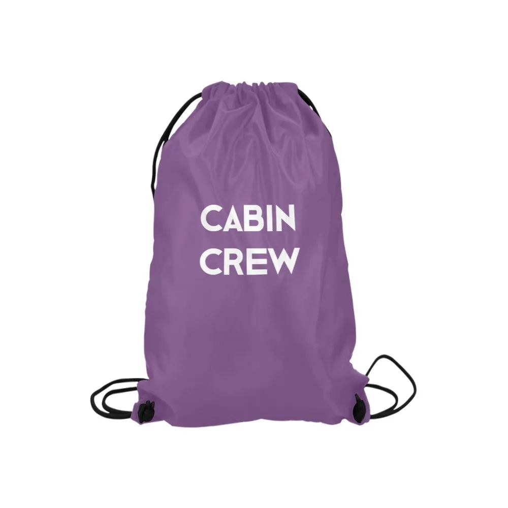 Cabin Crew Drawstring Bags  (Model 1604) (Small)