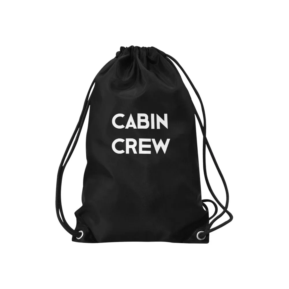 Cabin Crew Drawstring Bags  (Model 1604) (Small)