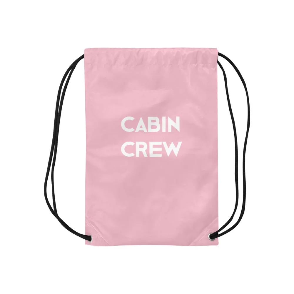 Cabin Crew Drawstring Bags  (Model 1604) (Small)