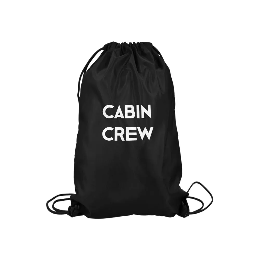 Cabin Crew Drawstring Bags  (Model 1604) (Small)