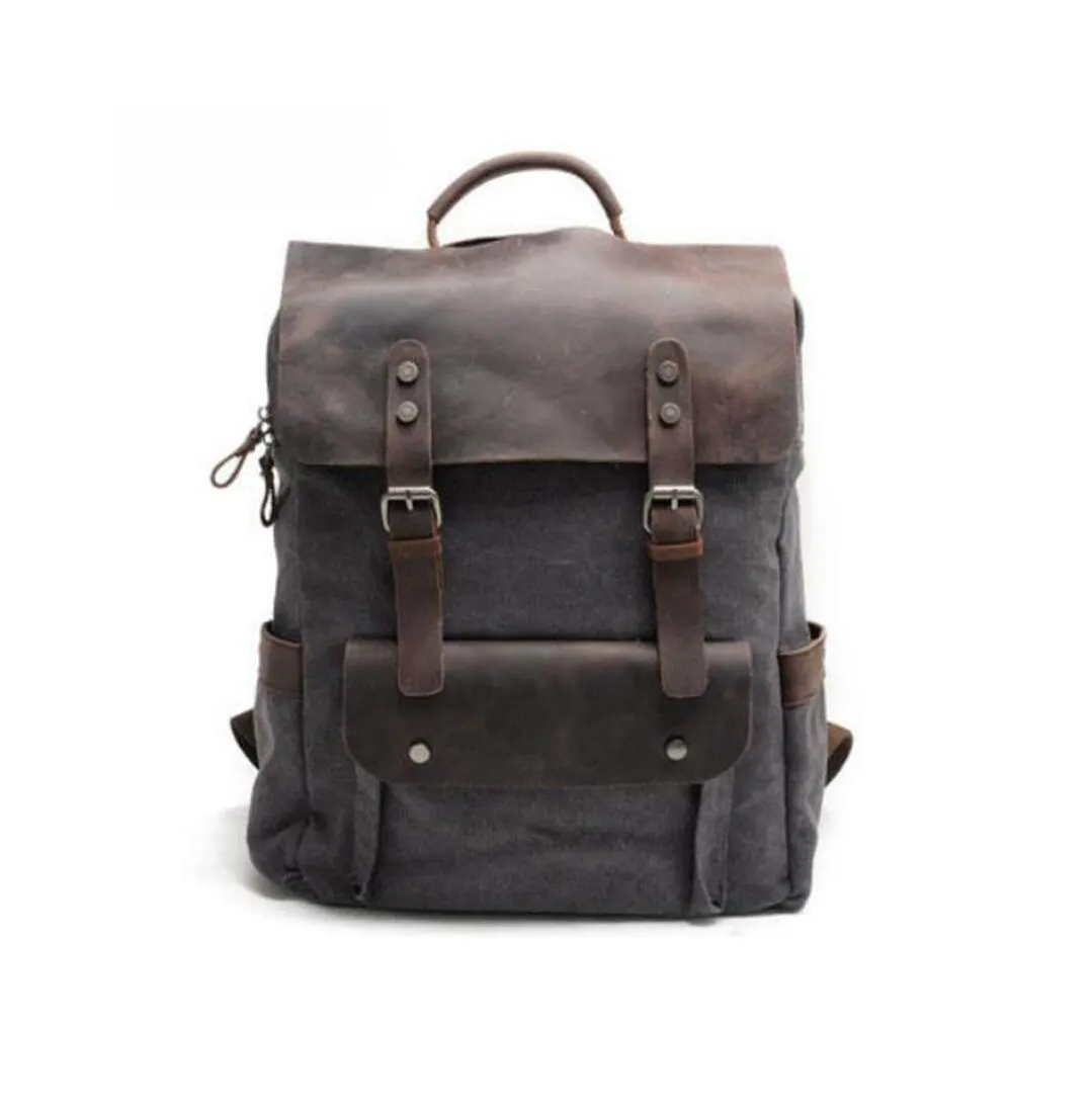 Canvas Backpack Bag, Travel Bag Shoulder Bag Laptop Bag, Shoolbag Outdoor Backpack School Bag For Gift