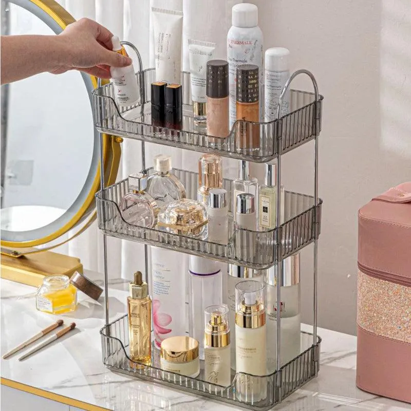 Cathie 3-Tier Multipurpose Organizer - Silver