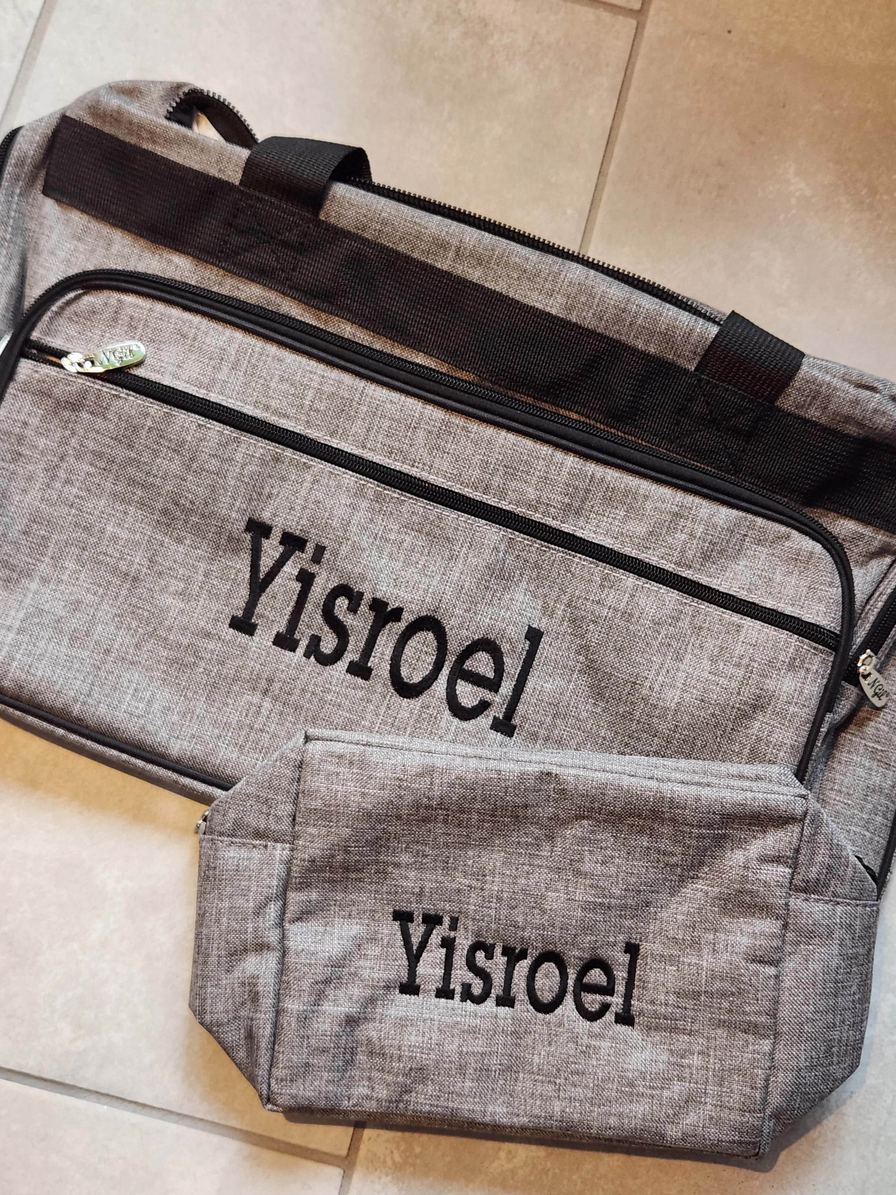 Charcoal Toiletry Bag