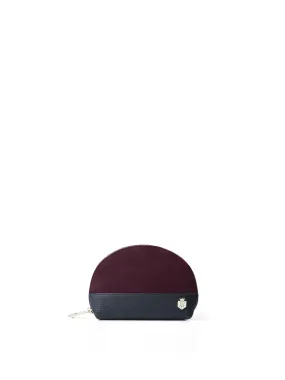 Chiltern Coin Purse - Plum & Navy (Store Exclusive)