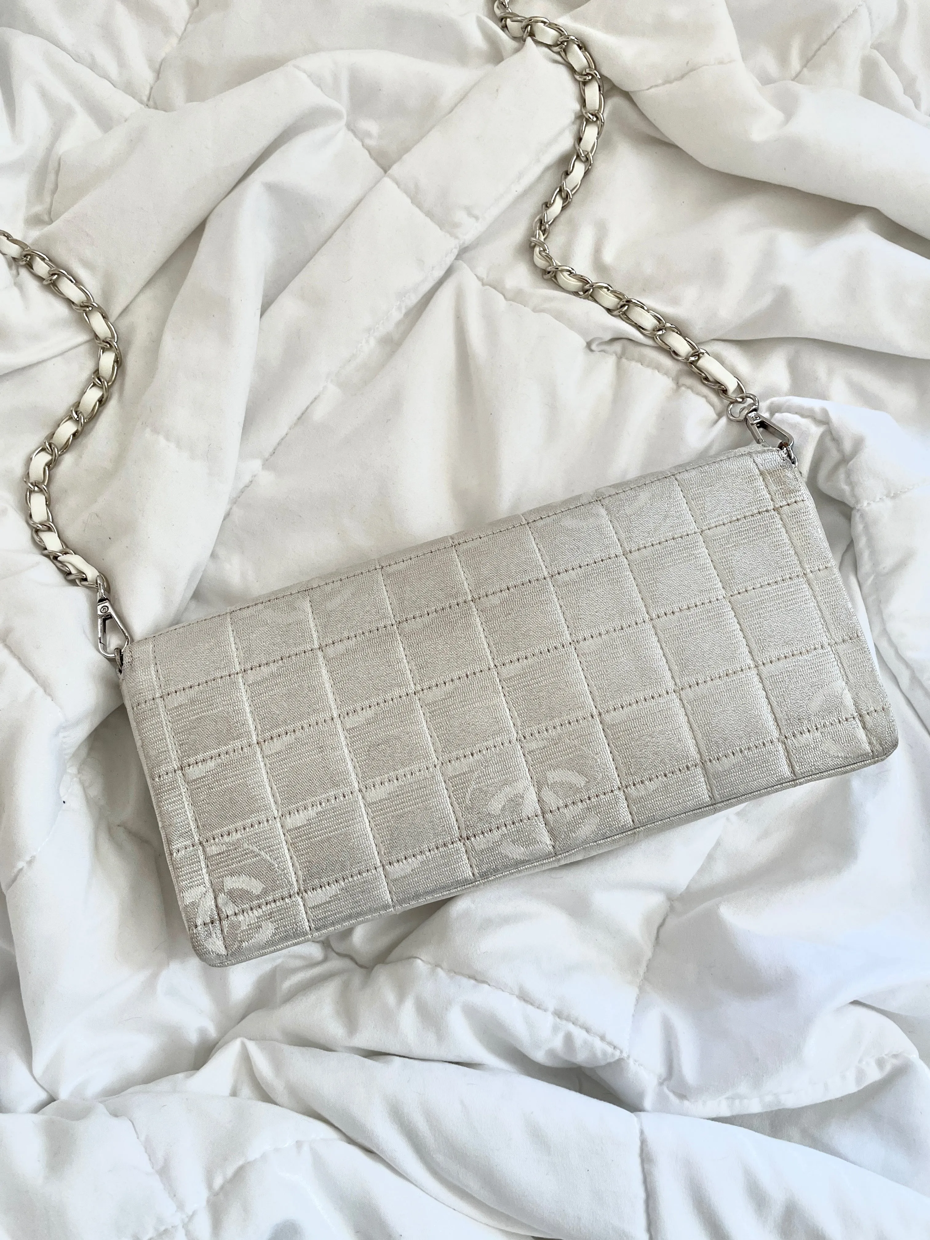 CL Silver Chocolate Bar Bag