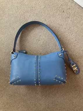 {{ClientCode}} BLUE MICHAEL KORS SHOULDER BAG