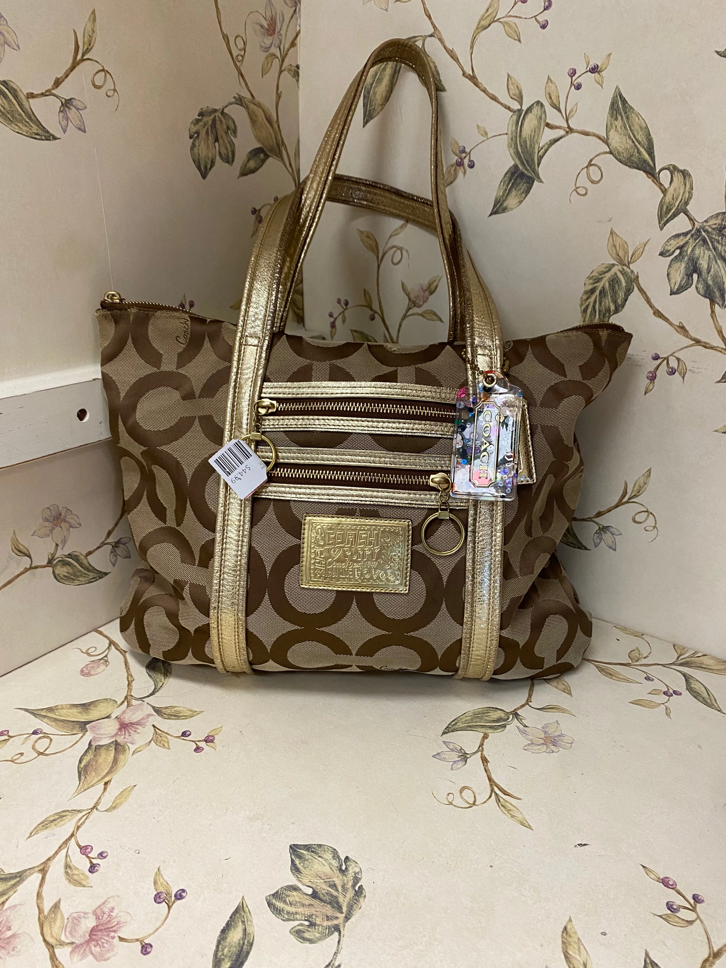 Coach Gold Purses