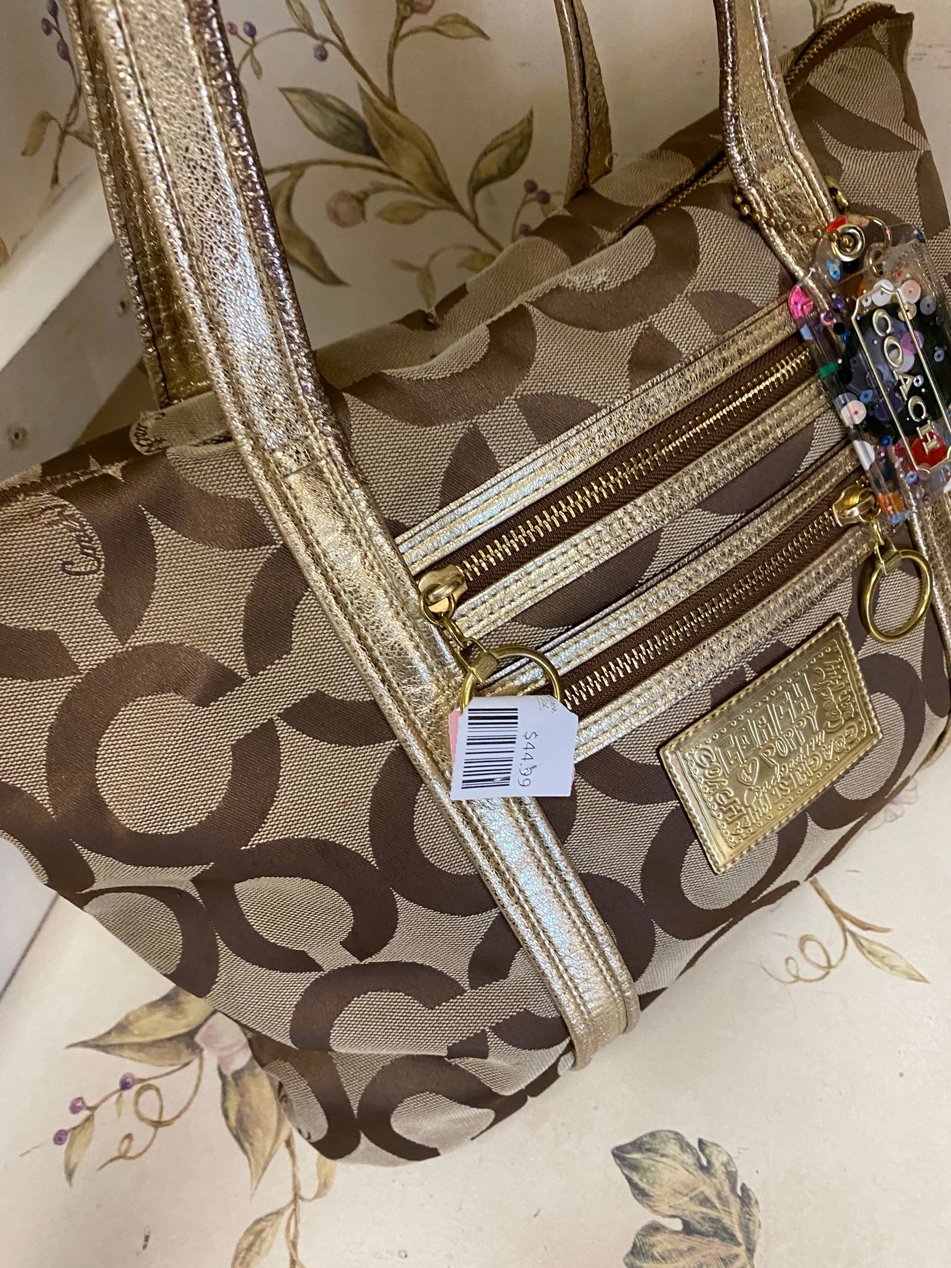 Coach Gold Purses