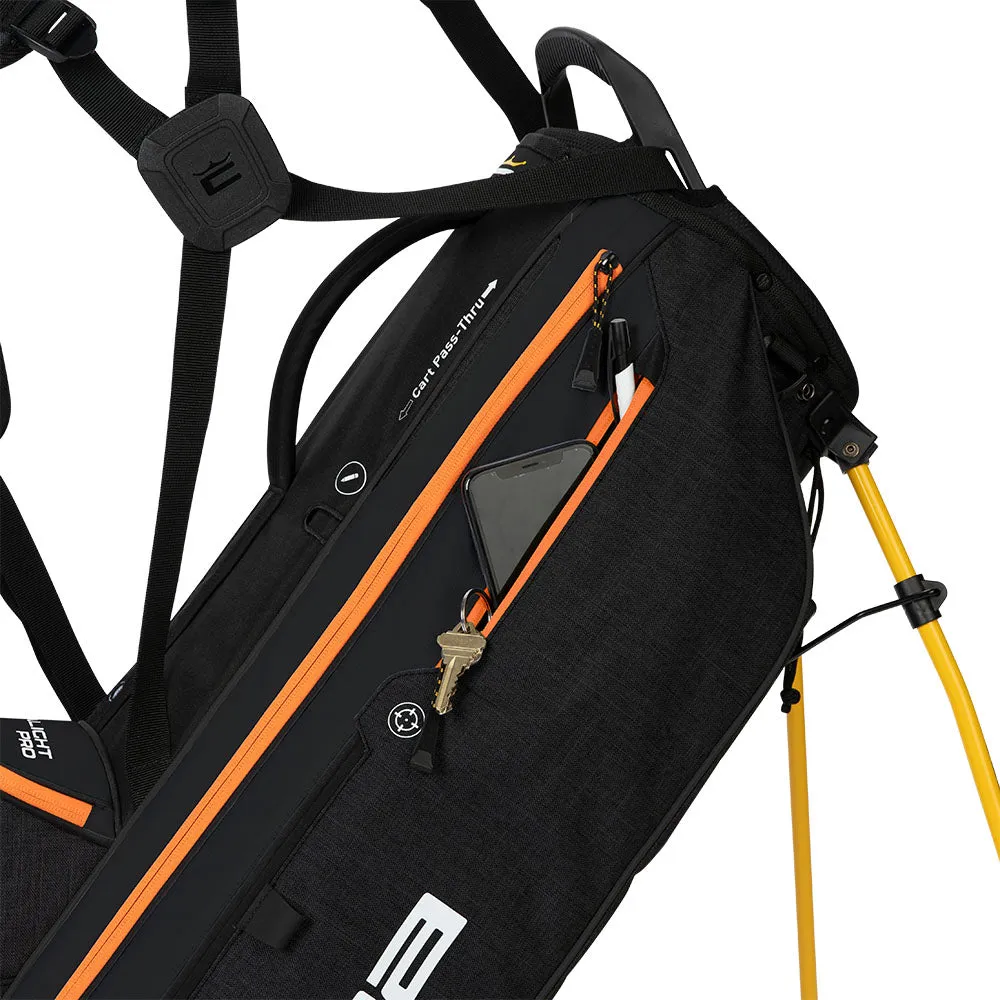 Cobra Ultralight Pro Stand Bag - Black/Gold Fusion