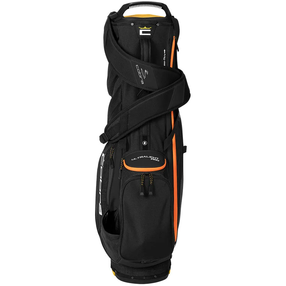 Cobra Ultralight Pro Stand Bag - Black/Gold Fusion