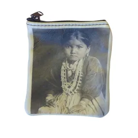 Comanche Princess Leather Western Coin Purse