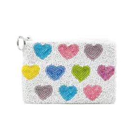 CONCEPTS RENO BEADED BAG MULTI HEART