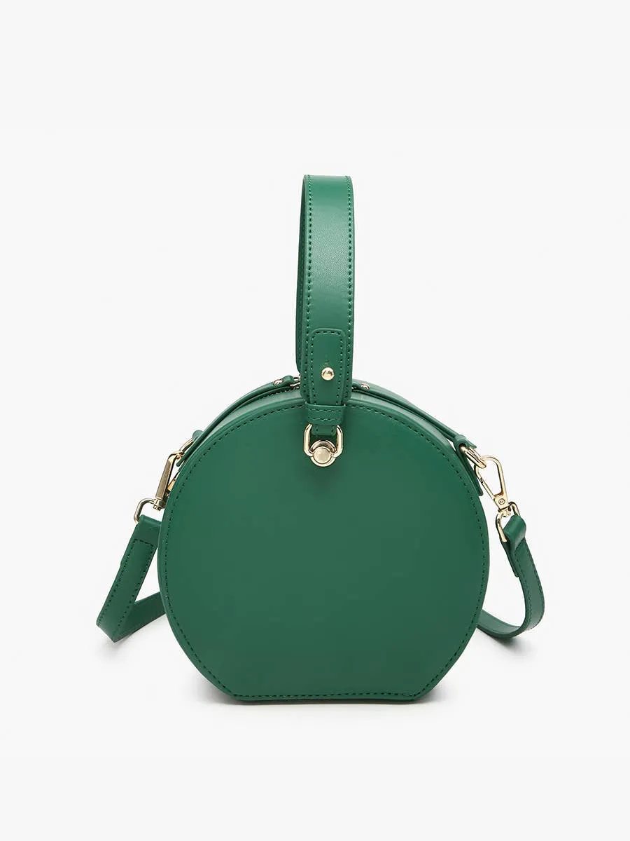 Copenhagen Rounded Crossbody w/ Detailed Edge