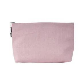 Cosmetic Bag Linen Small - Rose Pink