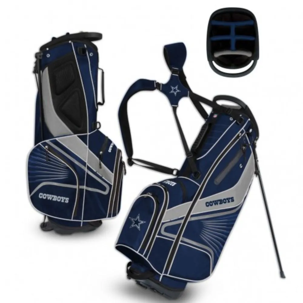 Dallas Cowboys WinCraft "Grid Iron III" 6-Way Stand Golf Bag