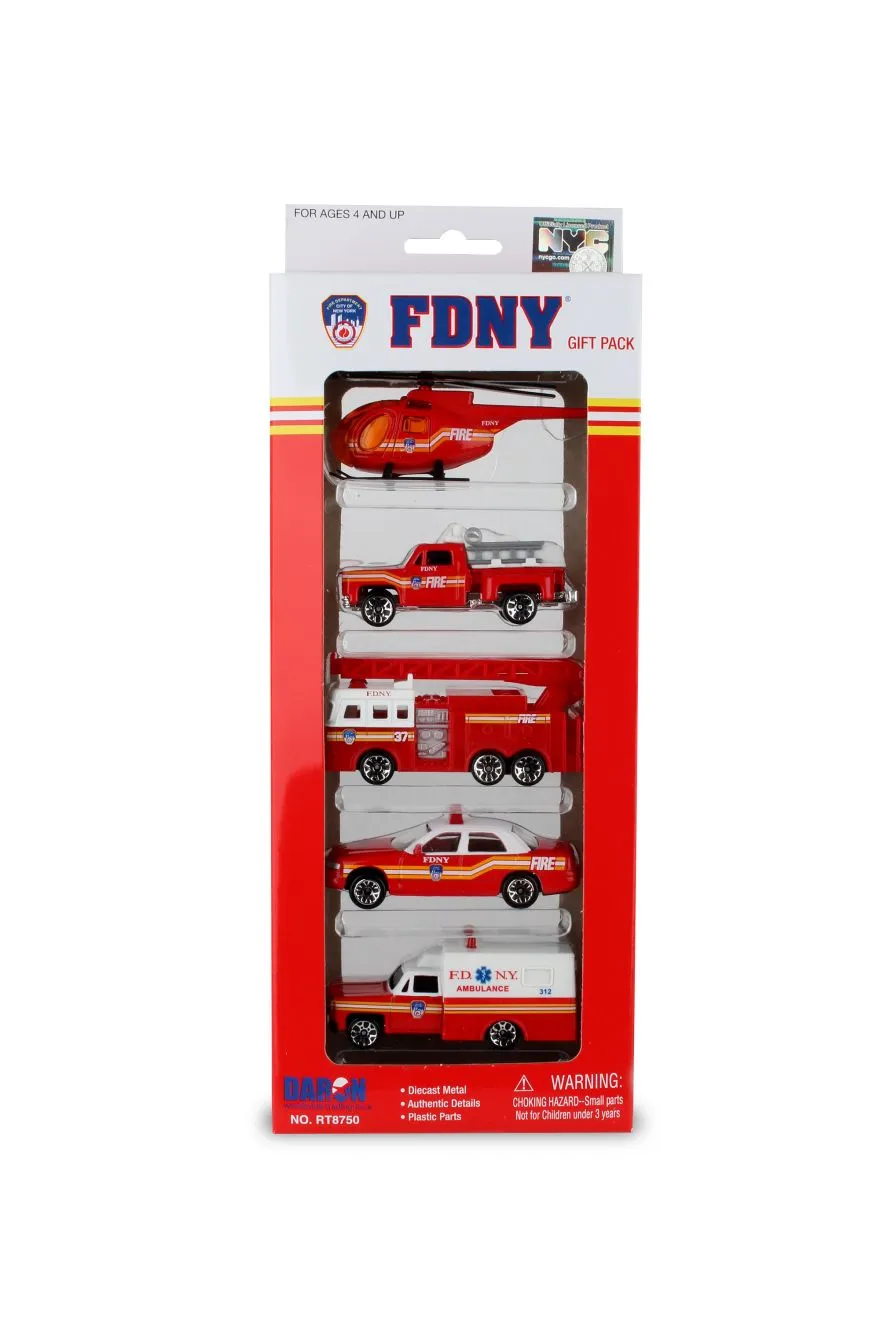 Daron FDNY 5 Piece Gift Set