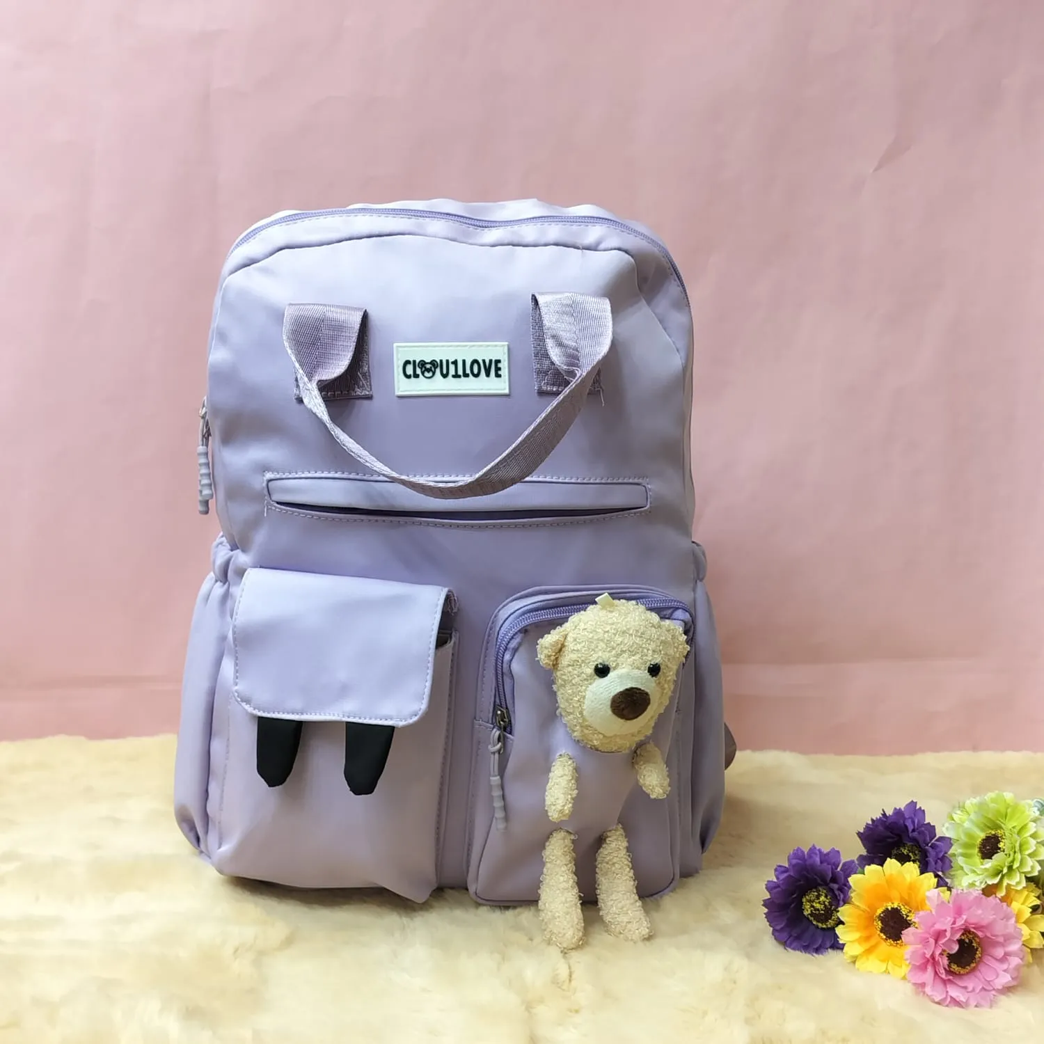 Fancy Bag  With Mini Teddy