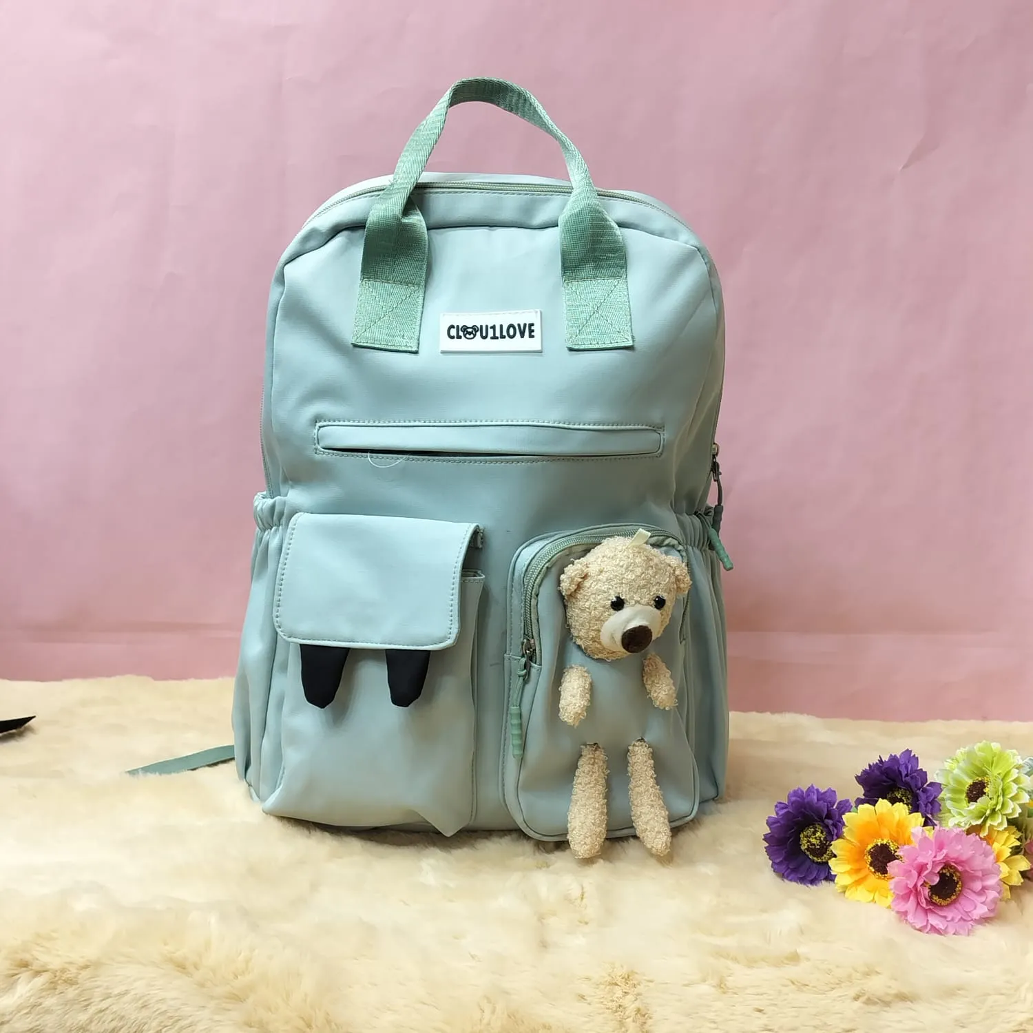 Fancy Bag  With Mini Teddy