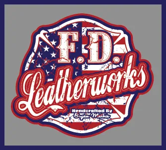 F.D. Leatherworks Helmet Decal