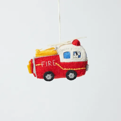 Fire Truck Ornament