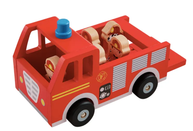 Firetruck Wood Set