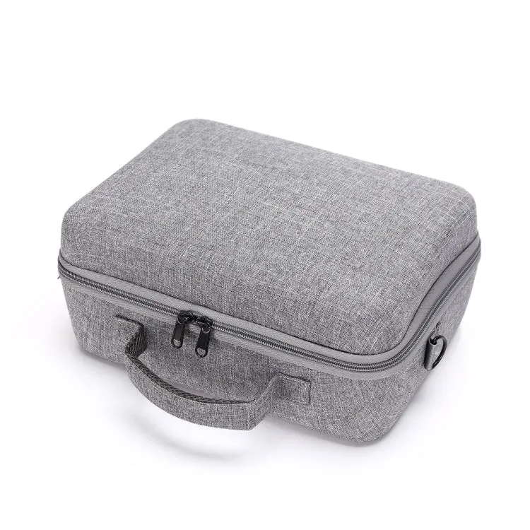 For DJI Mini 2 SE Grey Shockproof Carrying Hard Case Shoulder Bag, Size: 29 x 19.5 x 12.5cm (Black)