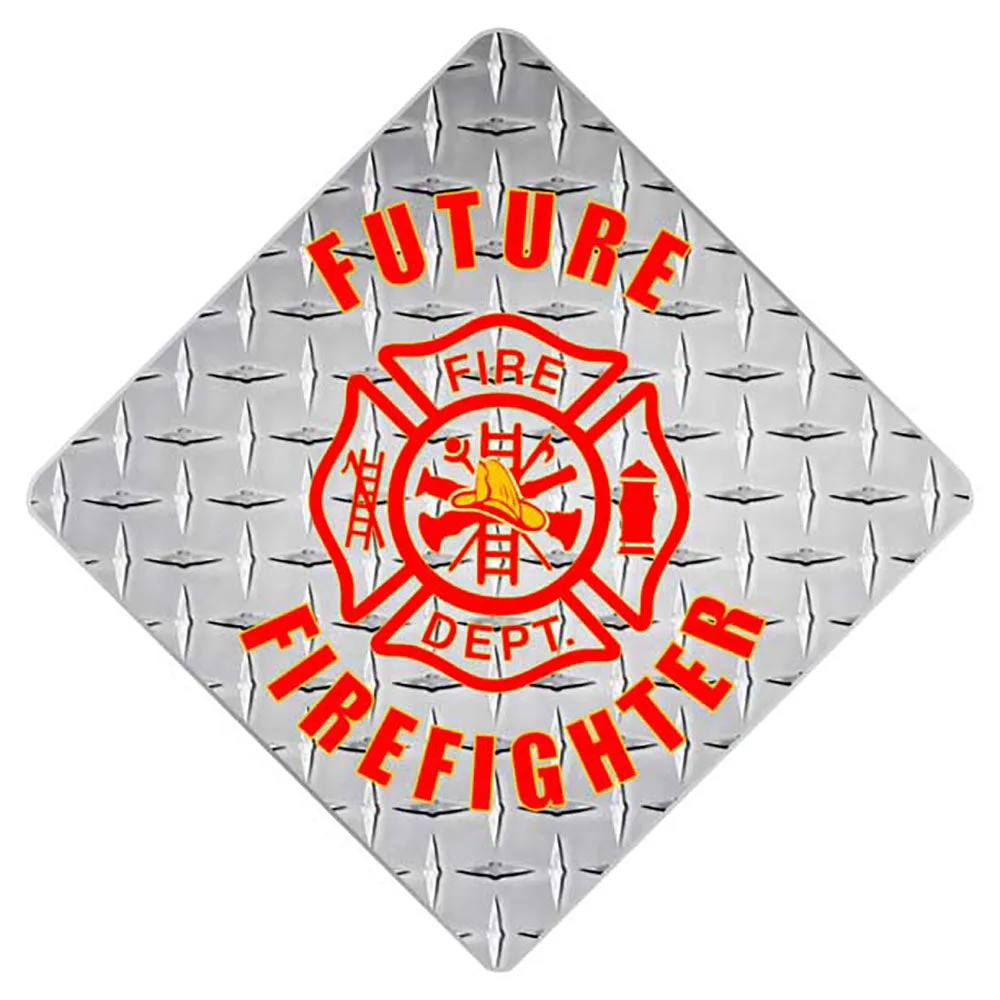 Future Firefighter Grad Cap Tassel Topper