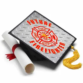 Future Firefighter Grad Cap Tassel Topper