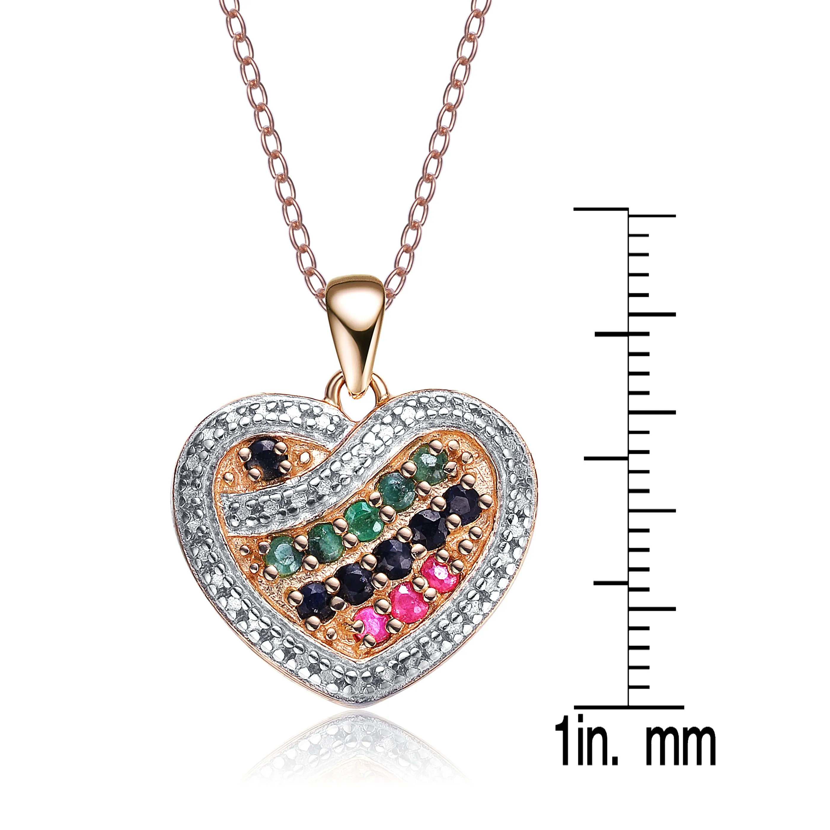 Gabrielle Heart Pendant