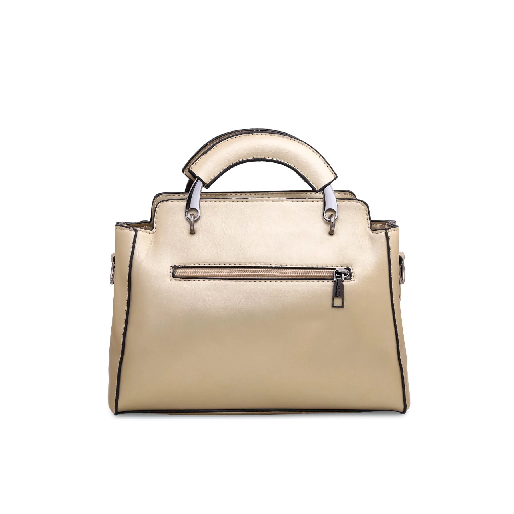 Golden Formal Hand Bag P35894