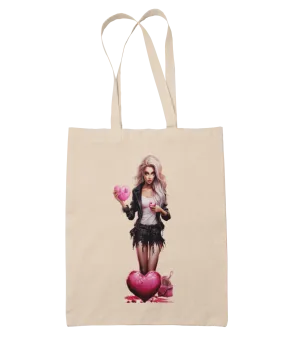 Gothic Heart Barbie Tote Bag