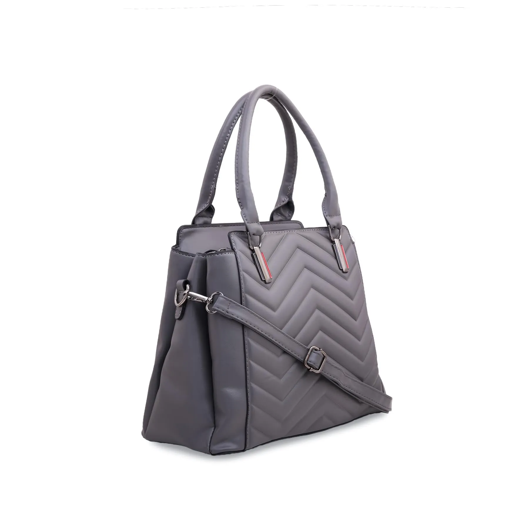 Grey Formal Hand Bag P35898