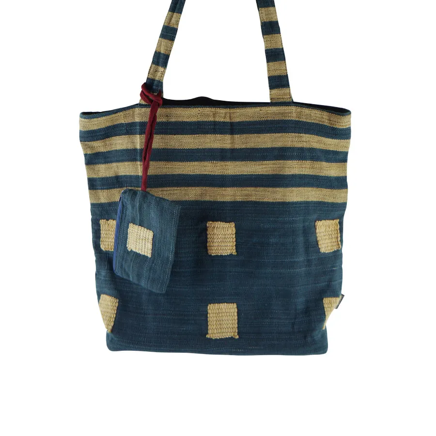 Handwoven Tote and Coin Purse Set