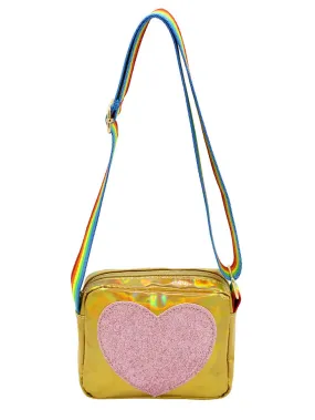 Heart Purse, Gold