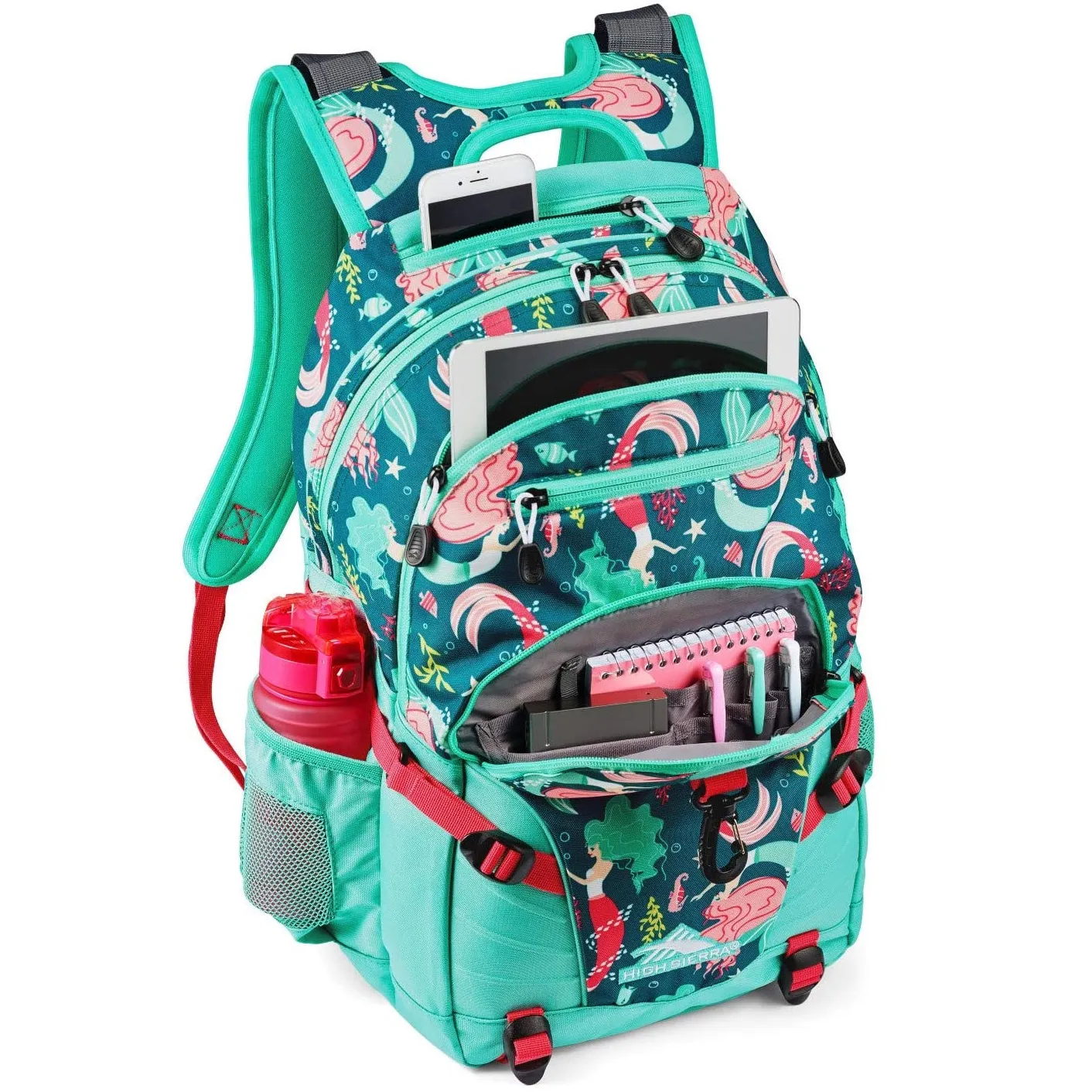 High Sierra Loop Backpack | 19 x 13.5 x 8.5-Inch | Mermaid