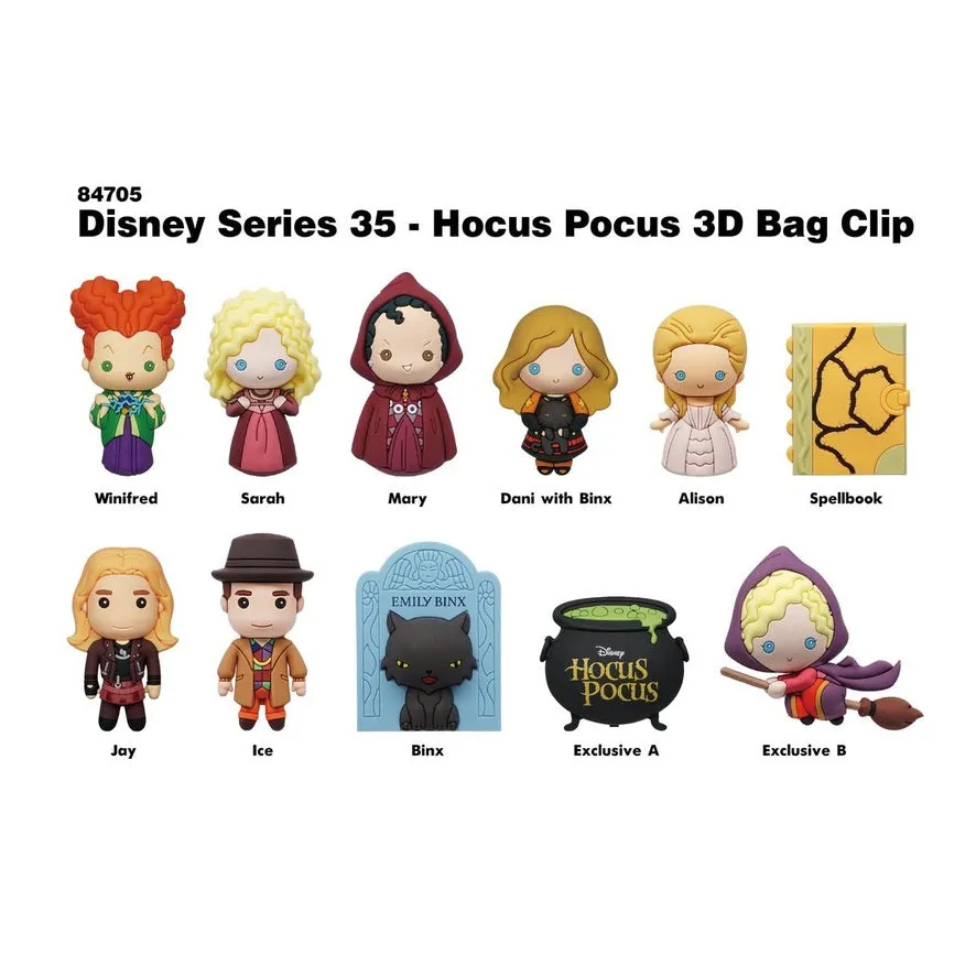 Hocus Pocus Figural Bag Clip